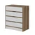 Hanah Home Elina 8173 Komoda, Braon-Bela