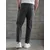DAN FOX APPAREL Hlače na rob Essential črna