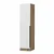 Hanah Home Garderober Minar Kale-8699, 45x190x52 cm, Crni