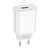 Kuciste punjaca Comicell Superior CO-DC27 Fast QC3.0 22.5W 5A belo