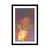Plakat s paspartujem iluzija barv - 60x90 white