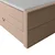 Livetastic BOXSPRING POSTELJA 180 cm  x 200 cm , les, kovina, umetna masa, tekstil, karton, leseni material naravne barve