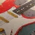 Slika rdeča kitara na platnu - 60x30