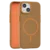 Leather Grip MagSafe maska za iPhone 15 - Narandžasta