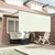 Skrovita tenda Krema 350 x 250 cm Poliester i aluminij
