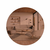HANAH HOME Ogledalo Oneas Bronze Gold