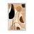 Plakat abstraktne oblike No7 - 20x30 white