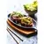 Cast iron platter with wooden support - Kitchen Craft