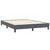 Vidaxl Box spring posteljni z vzmetnico temno siv 160x210 cm žamet