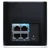Ubiquiti AirCube ISP - AP/usmerjevalnik, 2,4 GHz, MIMO2x2, 802.11n, 4x 100Mbit Ethernet