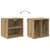 Vidaxl Viseča omarica Umetni hrast 40 x 29,5 x 40 cm Konstruiran les
