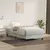 Box Spring krevet bez madraca svijetlo sivi 100x210 cm samt