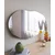 Hanah Home Ogledalo Lossa, 52x89cm, Crno
