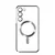 Silikonska futrola Magsafe SAMSUNG S25 SILVER
