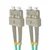 Qoltec SC/UPC optični patchcord - SC/UPC | Večmodni | 50/125 | OM4 | Duplex | 5 m
