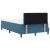 LED Box Spring Krevet Tamno plava 120 x 190 cm Baršun