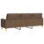 vidaXL vidaXL Trosed rjav 210 cm blago, (21256049)