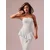 Embody Ženska haljina Emily Tint Bandeau, Svetloplava