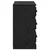 Komode 2 pcs Crni hrast 70 x 35,5 x 67,5 cm Konstruirano drvo