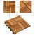 Pločice za decking 30 pcs Smeđa 30 x 30 cm Acacijsko drvo