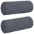 Valjkasti jastučići 2 pcs Tamno siva O 15 x 40 cm