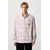 Drôle de Monsieur srajca moška bombažna Boxy Flanel Checked