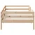 shumee vidaXL Posteljni okvir brez vzmetnice 90x190 cm masiven borov les