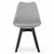 ModernHome Set od 4 trpezarijske stolice, Sivi