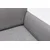Atelier del Sofa Ugaona garnitura Eddy 162x273cm, Svetlosiva