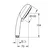 GROHE tuš ročka Tempesta Cosmopolitan 100 (2757120E)