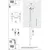 Sollux SL.1273 - Zavesni luster PASTELO na sajli 3xG9/8W/230V beton