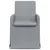 Trpezarijske stolice 2 pcs Svjetlosiva 57 x 67 x 95 cm tkanina