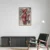 Canvas Slika na platnu Pink Panter 30x45cm, Sa ramom, Crni