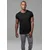 Urban Classics Majica Turnup Tee, črna