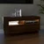 TV ormarić s LED svjetlima boja smeđeg hrasta 80 x 35 x 40 cm