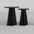 HANAH HOME Set stolova Mushroom 2 Black