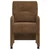 vidaXL Jedilni stoli 2 pcs Rjava 57 x 67 x 95 cm Umetno semiš usnje