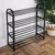Vilde 569732 -Metalni stalak za obuću na 4 nivoa 49,5 x 18,5 x 56,5cm