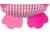 MILLY MALLY Plišasti obesek Sova – Cutie owl – 2881 PINK
