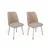 Hanah Home Hugo 407 V4 Stolice, Bež