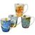 Duo Komplet 4 skodelic Van Gogh 350 ml
