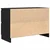 TV ormarić crni 80x35x54 cm izrađeno drvo