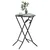Stol za vrt Antracit 50 x 50 x 72 cm Metal