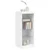 Komoda s LED svjetlima bijela 41x37x100 cm