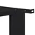 Pedestal za perilicu rublja 2 pcs Crna 127 x 54,5 x 32,5 cm