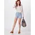 LEVIS  Kavbojke 501 Original Short moder denim
