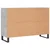 Komoda siva boja betona 101,5x35x70 cm od konstruiranog drva