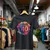 Camiseta Majica sa štampanim printom Cam 901, Ženska, Crna