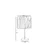 Opviq Stona lampa E27 Socket, Hrast-Zlatna