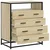 Ormar s ladicama sonoma hrast 70x41x83,5 cm izrađeno drvo
